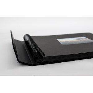 Фотоальбом HNFD LONA linen 1000 фотографий 34,5x33 см 168 черных страниц