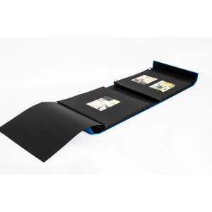 Фотоальбом HNFD LONA linen 1000 фотографий 34,5x33 см 168 черных страниц