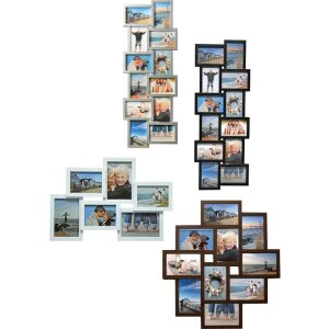 Henzo Holiday Galerierahmen für 6-12 Fotos Weiß Grau Braun Schwarz