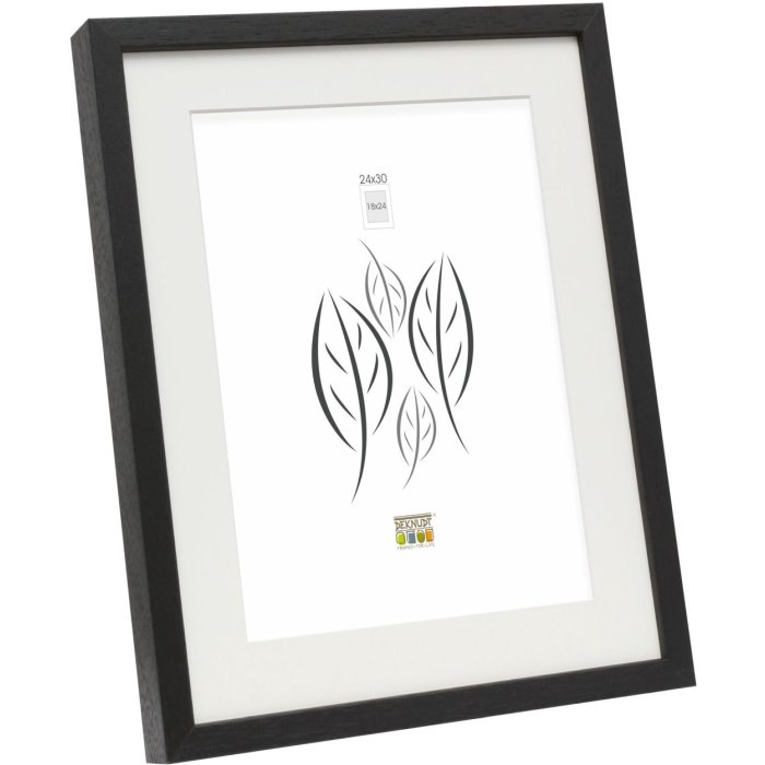 Holzrahmen S223K 50x70 cm schwarz