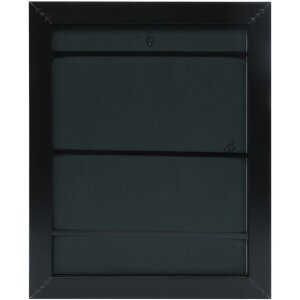 Пластиковая рамка S41N красное дерево-серебро 15x20 см