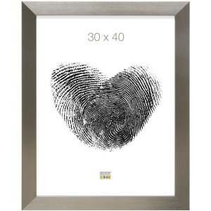 Deknudt Kunststoffrahmen S42P silber 50x70 cm