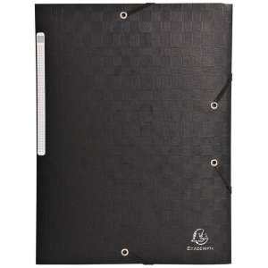 Exacompta Sammelmappe A4+ Scotten 3 Klappen 35mm Rücken Manila-Karton