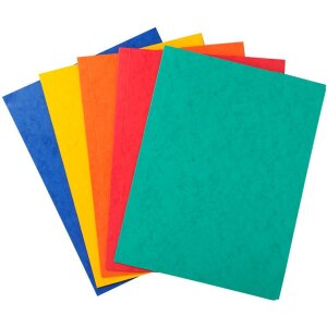 Папка Exacompta A4, 3 крышки, маниловый картон 400 г