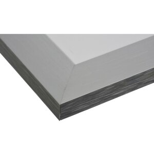 Алюминиевая рама Henzo LUZERN 40x60 см серебристая с пассатижами 30x45 см