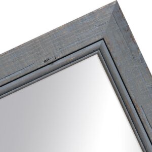 Деревянная рамка H660 серая 20x25 см с зеркальным стеклом