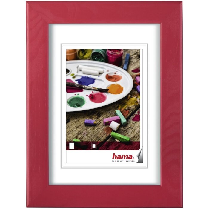 Hama Деревянная рамка Рига розовая 10x15 см
