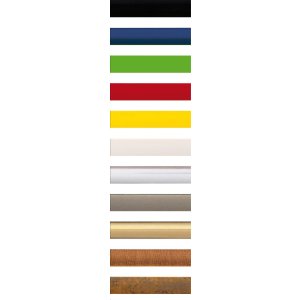 Walther Kunststoffrahmen New Lifestyle 40x60 cm Silber Blockprofil Klarglas