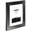 Пластиковая рамка Paris, черная, 13 x 18 см