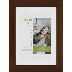 Nielsen Apollon Holzrahmen Kiefernholz mit Passepartout 13x18 bis 60x80 cm
