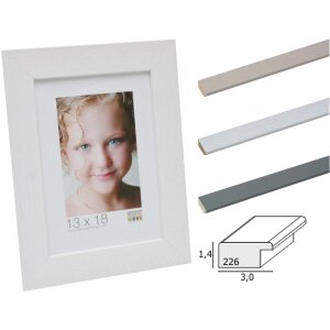 Holzrahmen S226K breites Flachprofil