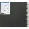 Hama Spiralalbum Fine Art grau 28x24 cm 50 weiße Seiten