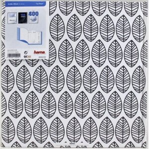 Hama Jumbo Фотоальбом La Fleur белый 30x30 см 100 черных страниц
