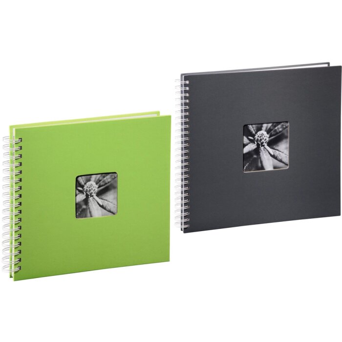 Hama Spiralalbum Fine Art weiße Seiten mit Pergamin in 3 Größen viele Farben