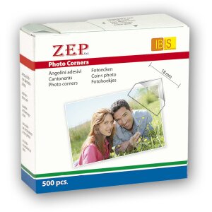 Фотоуголки 15x15 мм ZEP 500 шт.