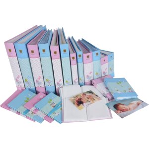 Вкладной альбом Henzo Baby Moments голубой 36 фотографий 10x15 см