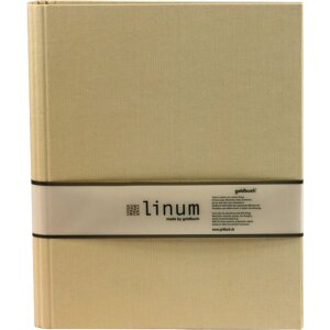 Папка на кольцах Goldbuch A4 Linum linen 26x32x4,2 см
