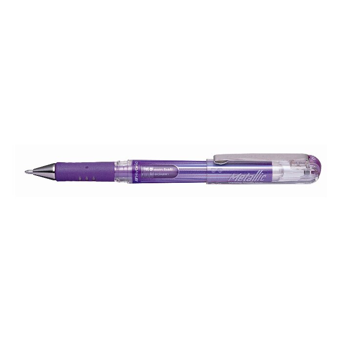 wasserfester HybridGel Grip DX Gel-Tintenroller 0,5 mm metallic-violett