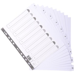 Регистратор DIN A4 с 10 ярлыками