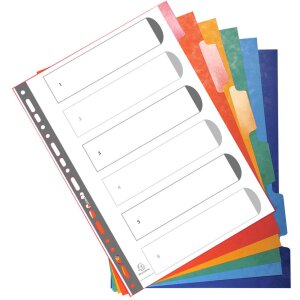 Регистр Exacompta 2206E DIN A4 с 6 разделами из...