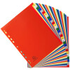 Exacompta 93E Register PP farbig mit Zahlenaufdruck 31 Fächer DIN A4 22,5x29,7cm