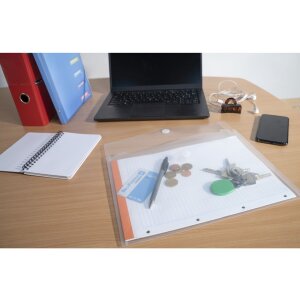 Папки-проспекты Exacompta А4, полипропилен, прозрачные, 5 шт.