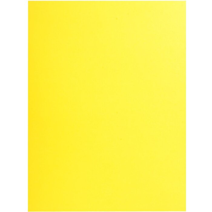 25er Packung Aktenmappen mit 2 Innenfächern aus Manila-Karton 220g - A4 Sonne