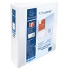 Exacompta Ringbuch 2 D Ringe 60mm 3 Außentaschen A4 Maxi Krea Cover Weiß