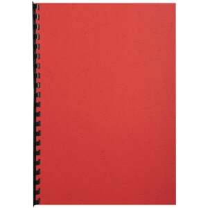 Пачка 100 листов Evercover А4 270 г, красный