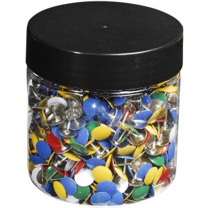 Гвоздики Exacompta 14767E, 1000 шт., разноцветная смесь