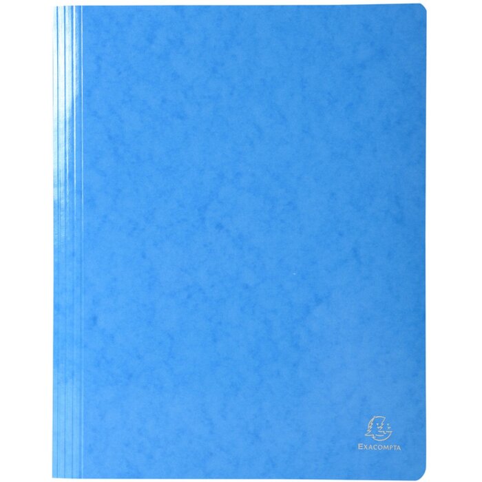 Exacompta 380806B Schnellhefter A4 Hellblau Manila-Karton 355g/m² Iderama