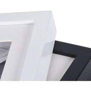 Фоторамка деревянная PIANO черная 20х30 см 3D эффект