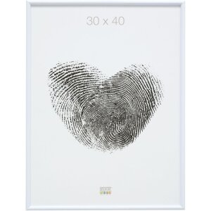 Пластиковая рамка Deknudt S011 белая 50x75 см