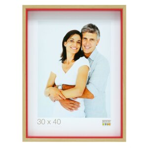 Деревянная рамка Deknudt S40BH красная 20x30 см