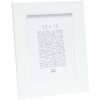 Пластиковая рамка Deknudt S42P светло-белая 18x24 см