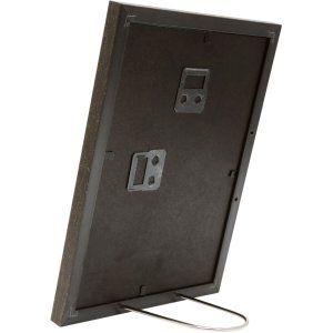 Kunststoffrahmen S46A schwarz mit gold 15x20 cm