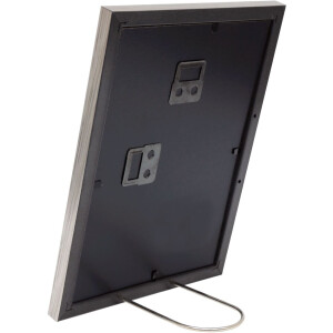 Пластиковая рамка S46A серебро 13x18 см