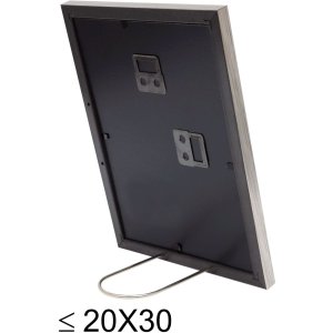 Kunststoffrahmen S46A silber 15x20 cm