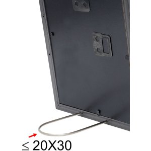 Deknudt Kunststoffrahmen S46A grau-blau 15x20 cm