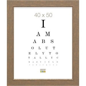 Деревянная рамка S48SC3 бронза 20x30 см