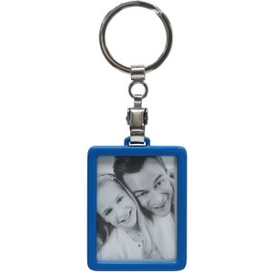Deknudt Schlüsselanhänger blau 3,5x4,5 cm