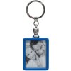 Deknudt Schlüsselanhänger blau 3,5x4,5 cm