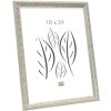 Ornament-Bilderrahmen S95L 15x20 cm silber