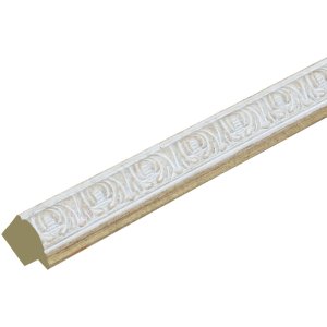 Ornament-Bilderrahmen S95L 9x13 cm weiß