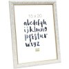 Ornament-Bilderrahmen S95L 18x24 cm weiß
