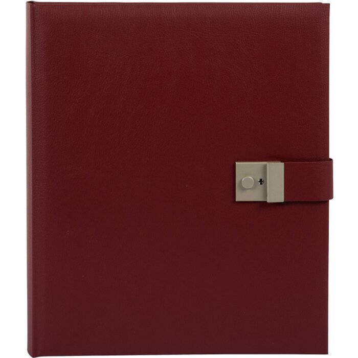 Портфель Goldbuch Bologna бордовый, 5 отделений