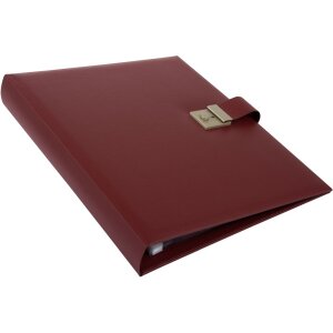 Портфель Goldbuch Bologna бордовый, 5 отделений