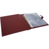 Портфель Goldbuch Bologna бордовый, 5 отделений