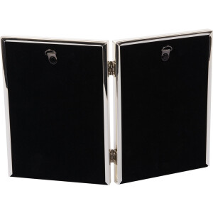 Goldbuch двойная рамка Fine 2 фото 13x18 см металлическая рамка серебристая глянцевая