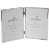 Goldbuch двойная рамка Fine 2 фото 13x18 см металлическая рамка серебристая глянцевая
